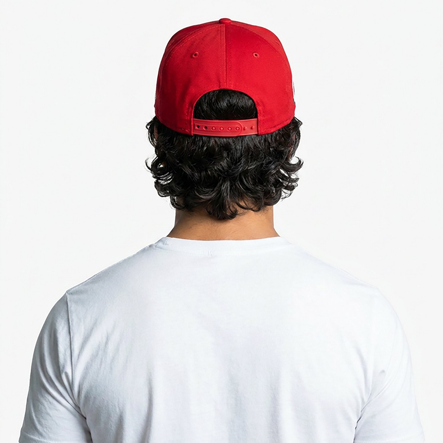 New Era Adults' Cincinnati Reds Team Text Golfer Cap