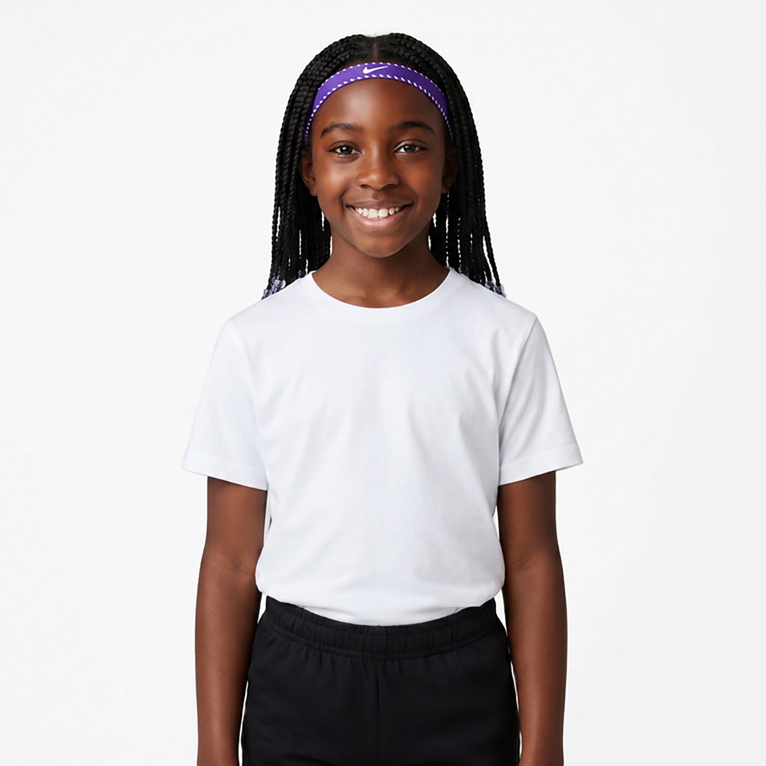 Nike Girls' Flex Classic Headbands 6-Pack