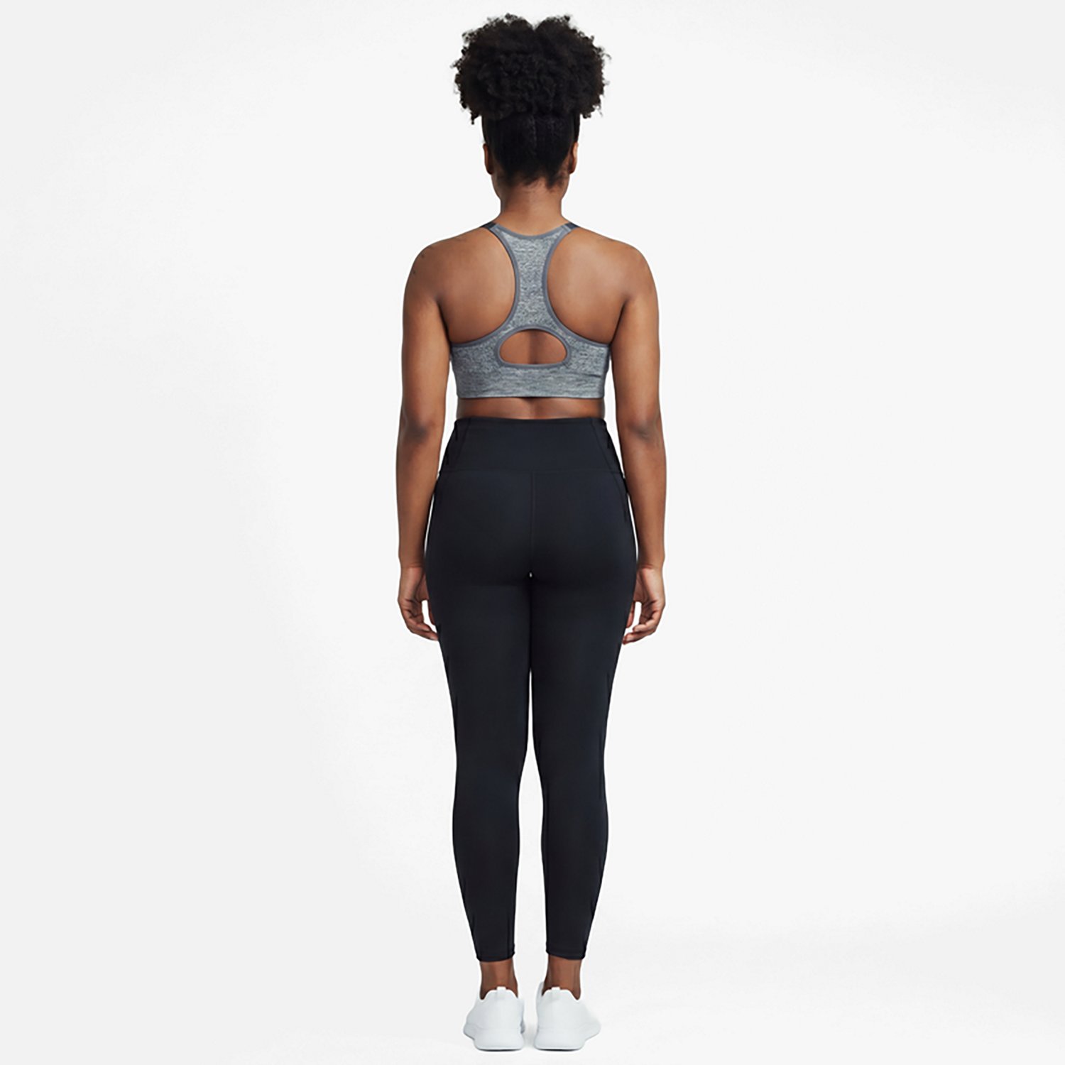 BCG Women's Mid Seamless Molded Zip Front Bra - view number 4