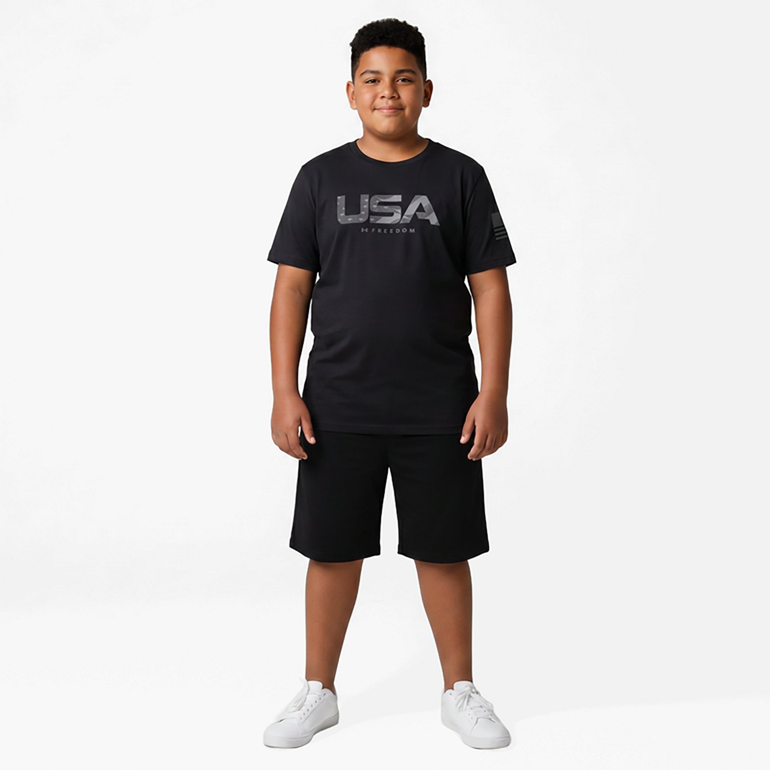 Under Armour Boys’ Freedom Chest Flag T-shirt