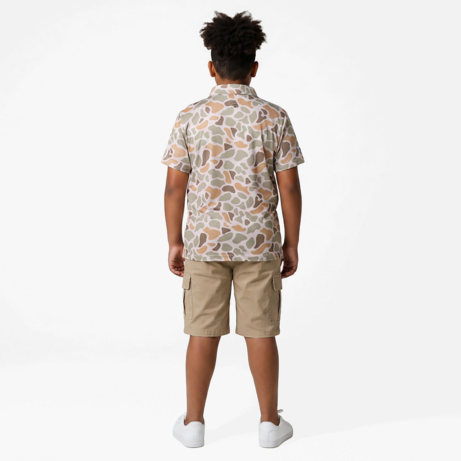 BURLEBO Boys' Performance Polo Shirt