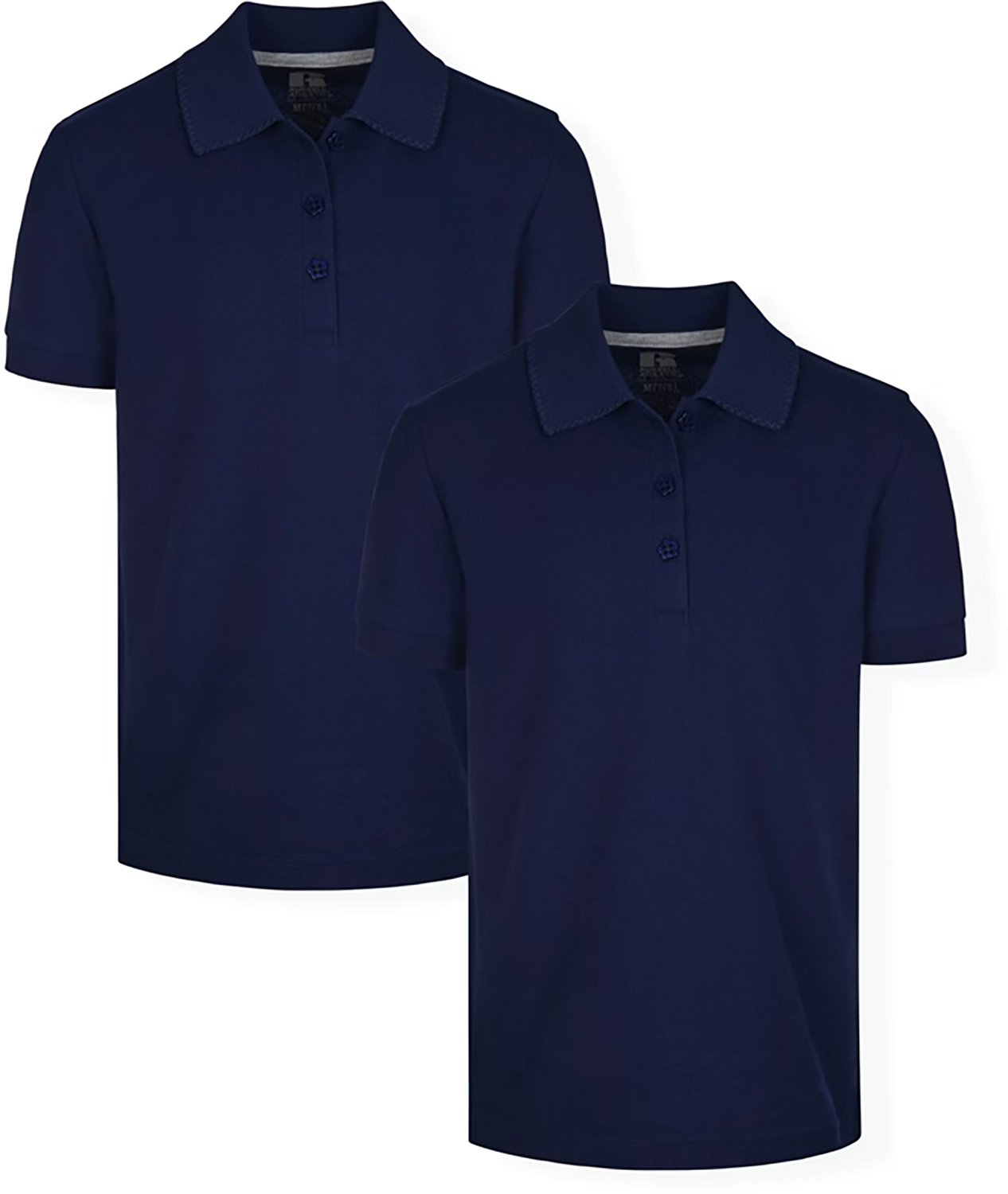 Russell Athletic Girls’ Uniform Polo 2-Pack - view number 3