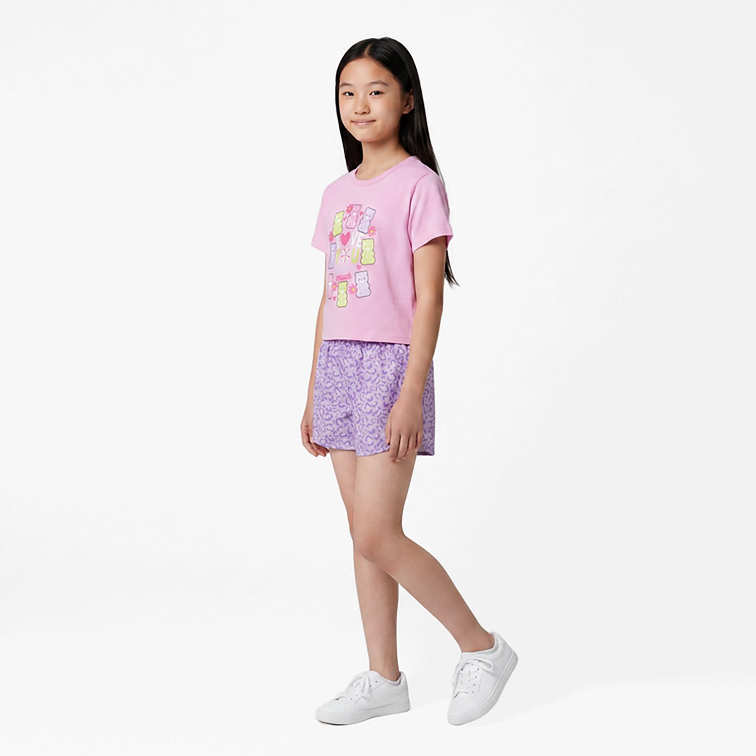 BCG Girls' 2T-4T Gummy Bear Short Sleeve Short Set - view number 2
