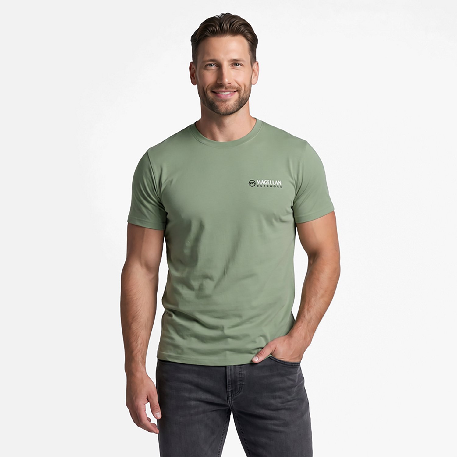 Magellan Outdoors Men's Canoe Strap Short Sleeve T-shirt