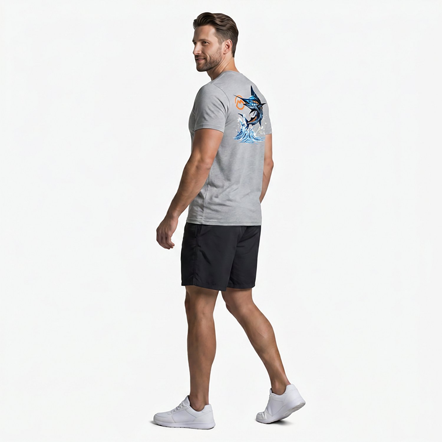 Magellan Outdoors Men's Leaping High Graphic T-shirt - view number 3