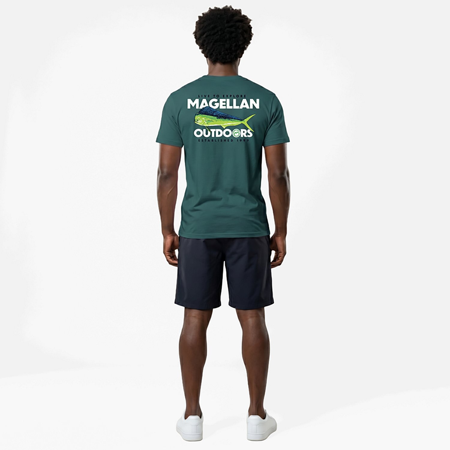 Magellan Outdoors Men's Grunge Stamp Graphic T-shirt
