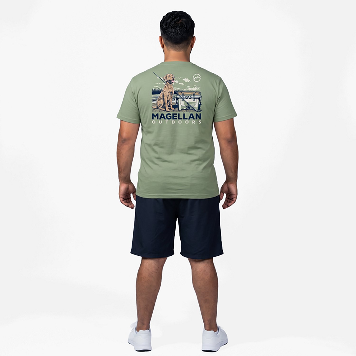 Magellan Outdoors Men's Deck Poster Graphic T-shirt