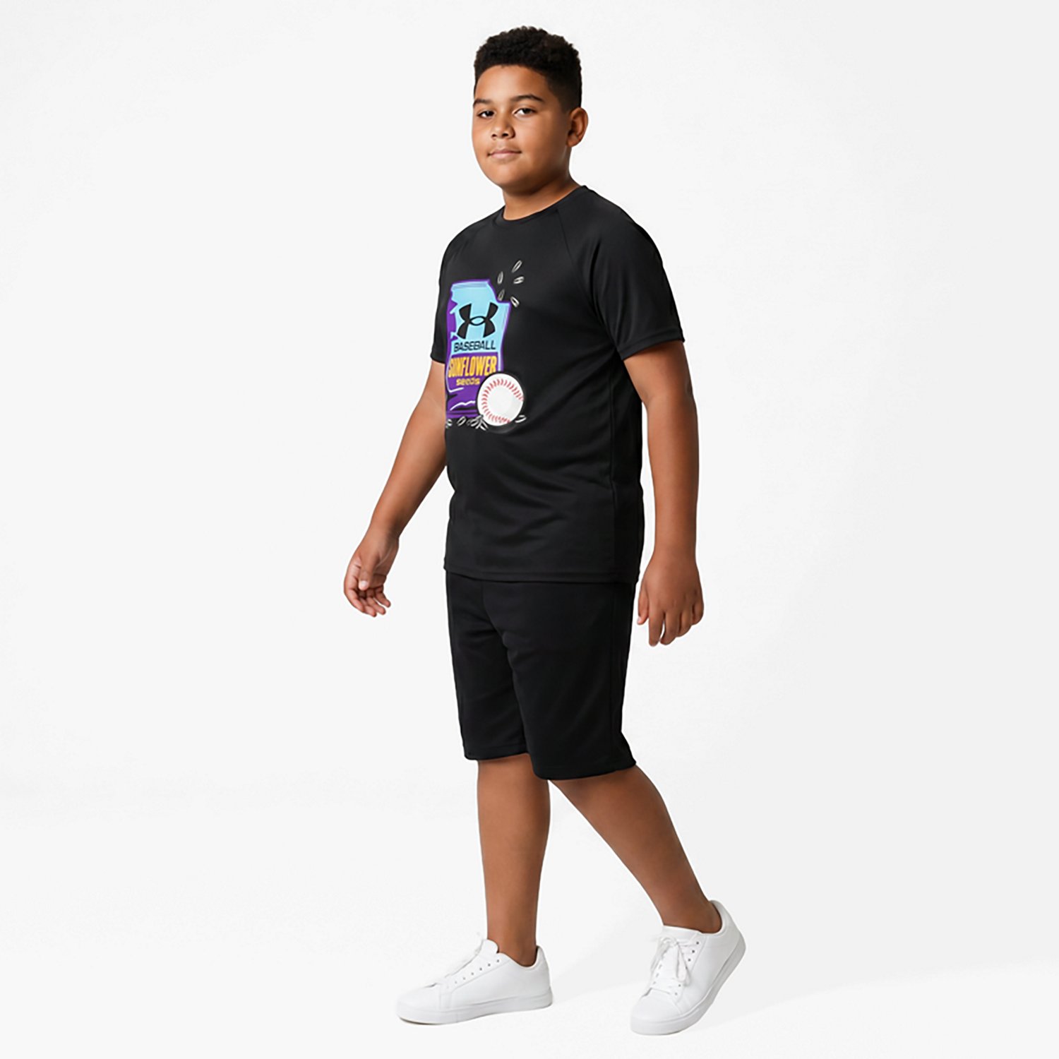 Under Armour Boys' Sunflower Baseball Graphic T-shirt