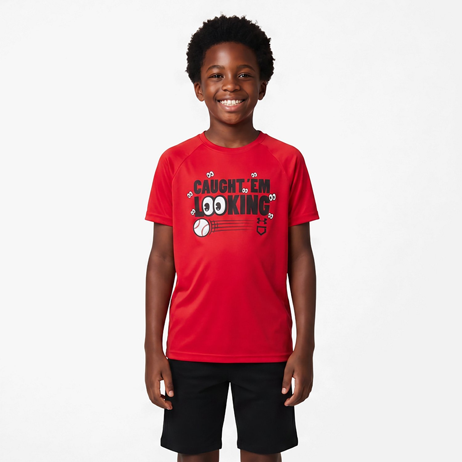 Under Armour Boys' BB Verbiage 2 UA Tech Short Sleeve T-shirt
