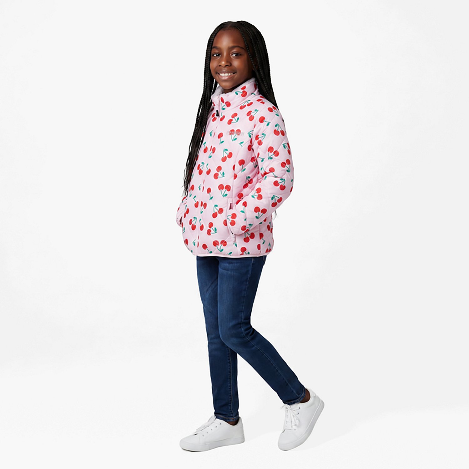 Magellan Outdoors Girls' Lost Pines Printed Puffer Jacket