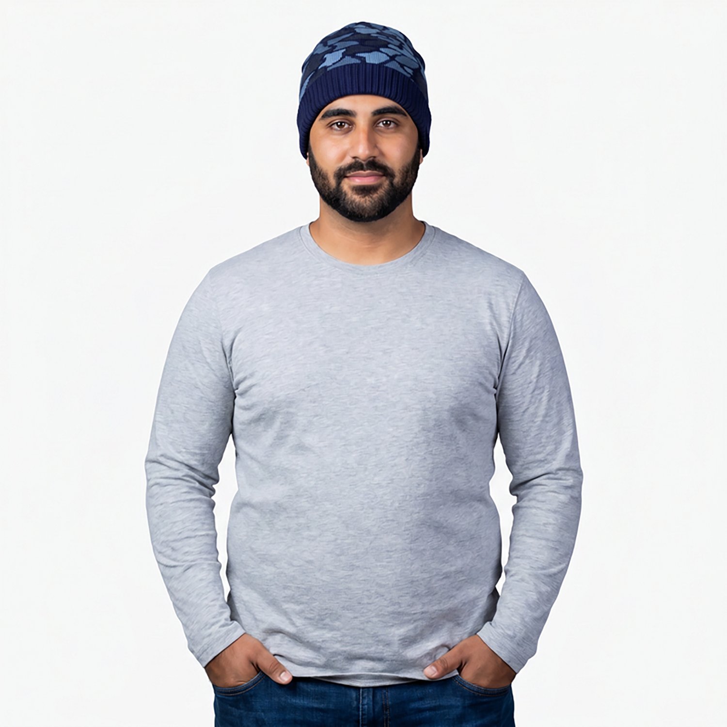 Magellan Outdoors Men's Jacquard Beanie - view number 2