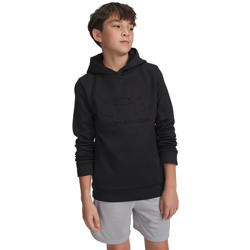Under Armour Boys' Armour Fleece Embossed Hoodie
