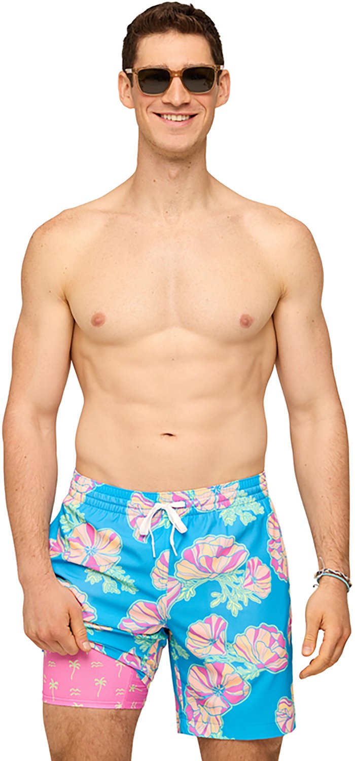 Chubbies Men's The Great Grand Poppy Classic Lined Swim Trunks 7