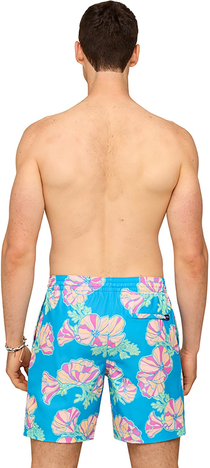 Chubbies Men's The Great Grand Poppy Classic Lined Swim Trunks 7