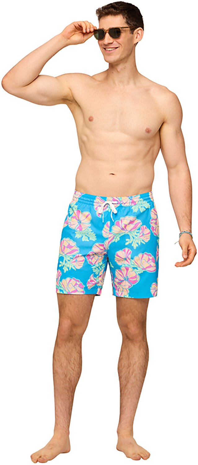 Chubbies Men's The Great Grand Poppy Classic Lined Swim Trunks 7