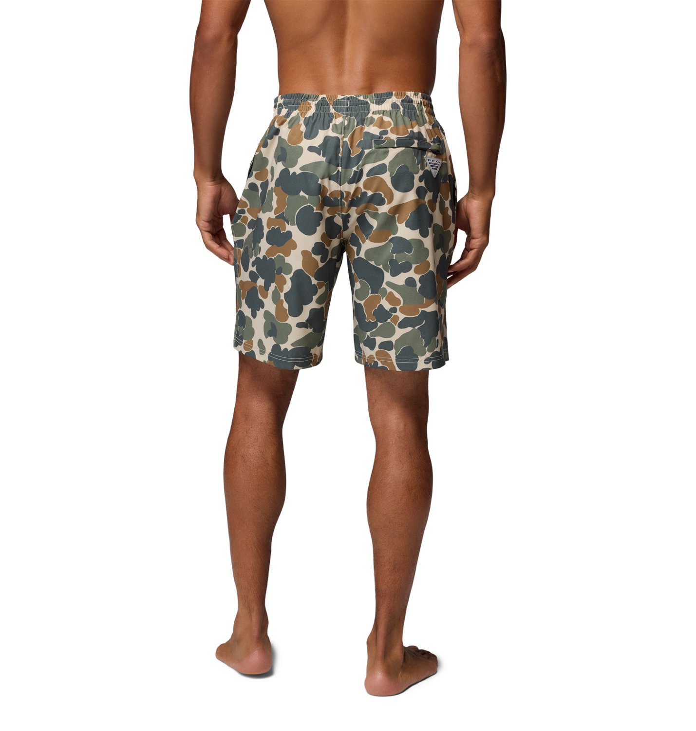 Columbia Sportswear Men's PFG Rambler™ Collegiate Printed Shorts - view number 2