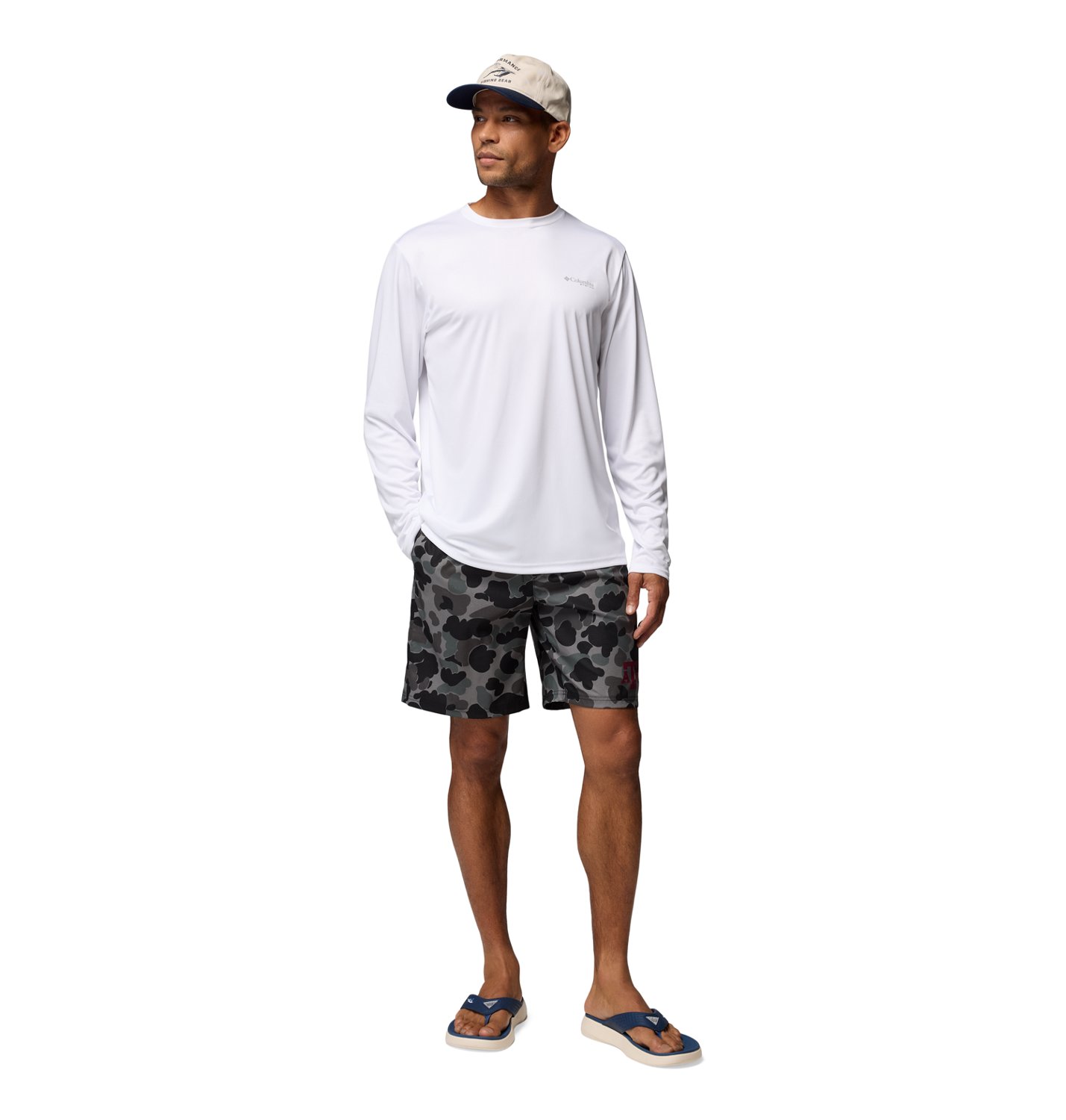 Columbia Sportswear Men’s Texas A&M Aggies PFG Rambler™ Printed Shorts - view number 6