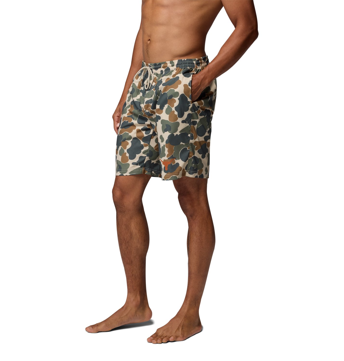 Columbia Sportswear Men’s Texas Longhorns PFG Rambler™ Printed Shorts - view number 3