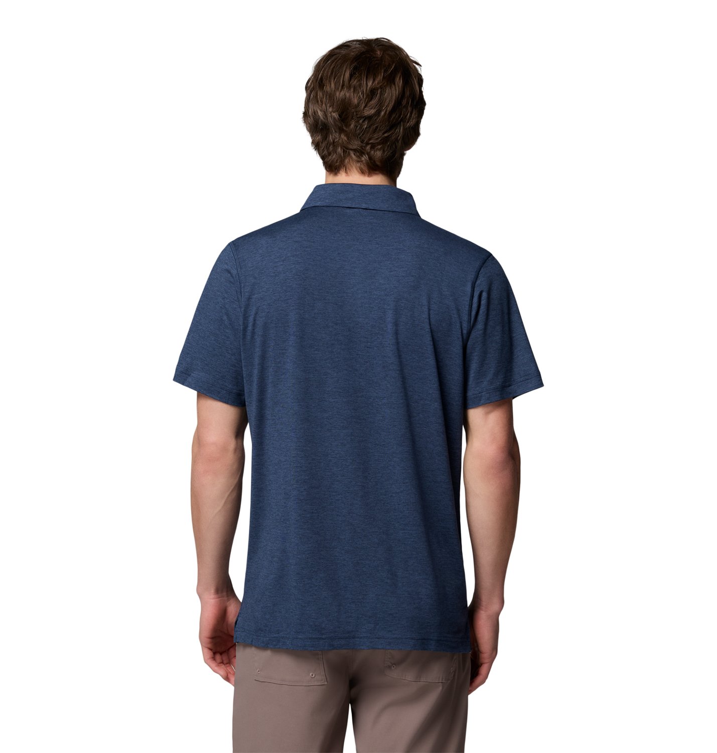Columbia Sportswear Men's University of Notre Dame CLG Tech Trail Polo Shirt - view number 2