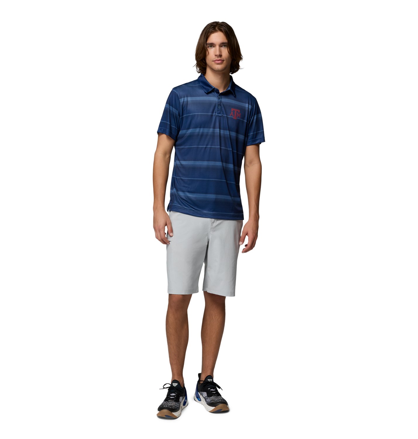 Columbia Sportswear Men’s Texas A&M Aggies Super Terminal Tackle Polo Shirt - view number 6