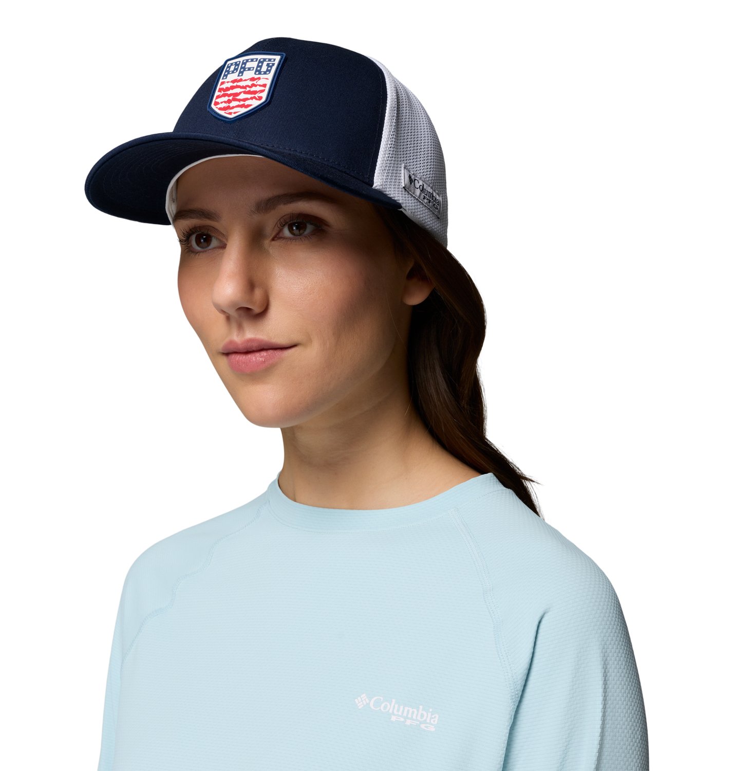 Columbia Sportswear PFG Mesh 3D Stretch Snap Back Ball Cap