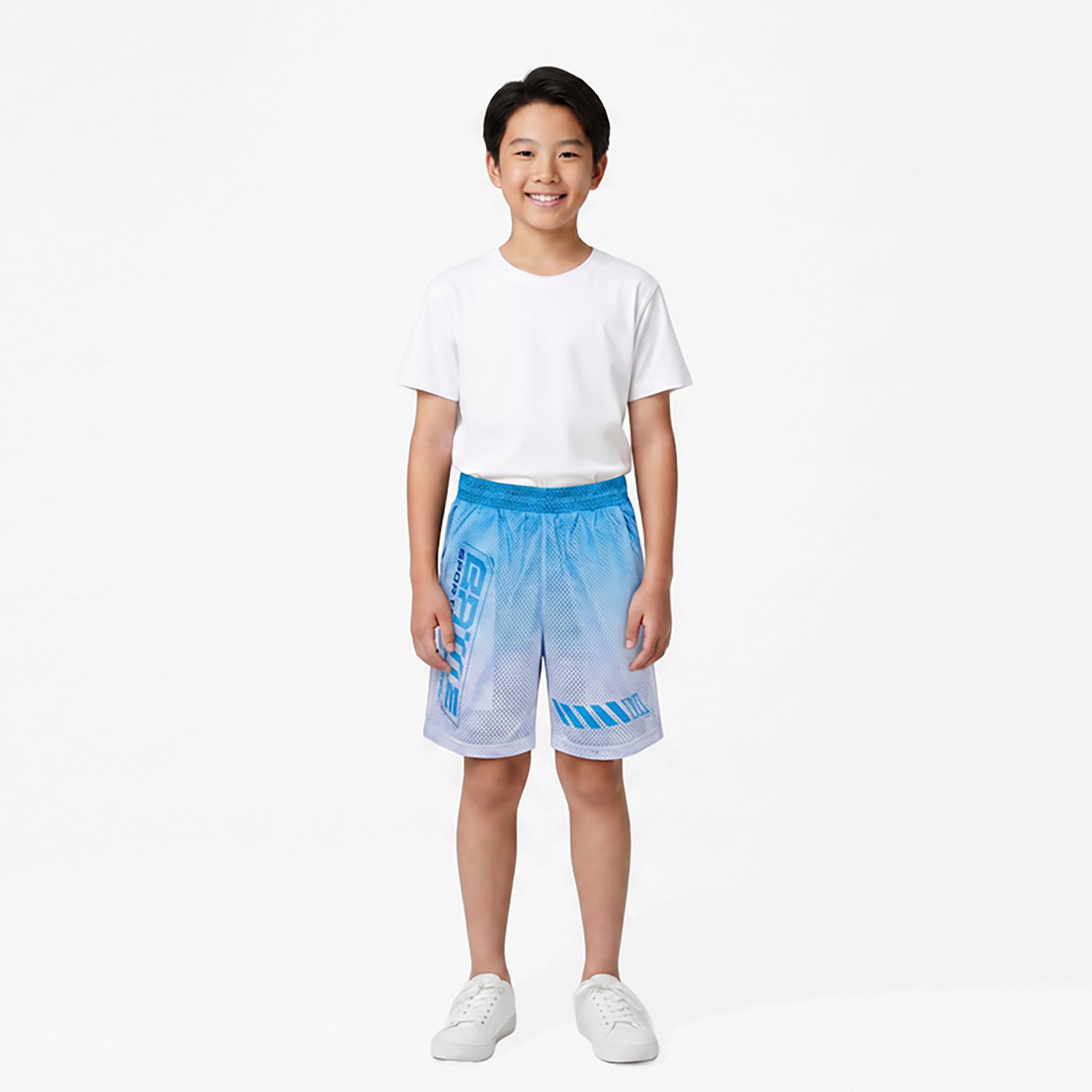 Battle Boys' Future Tech Cyborg Fade Shorts