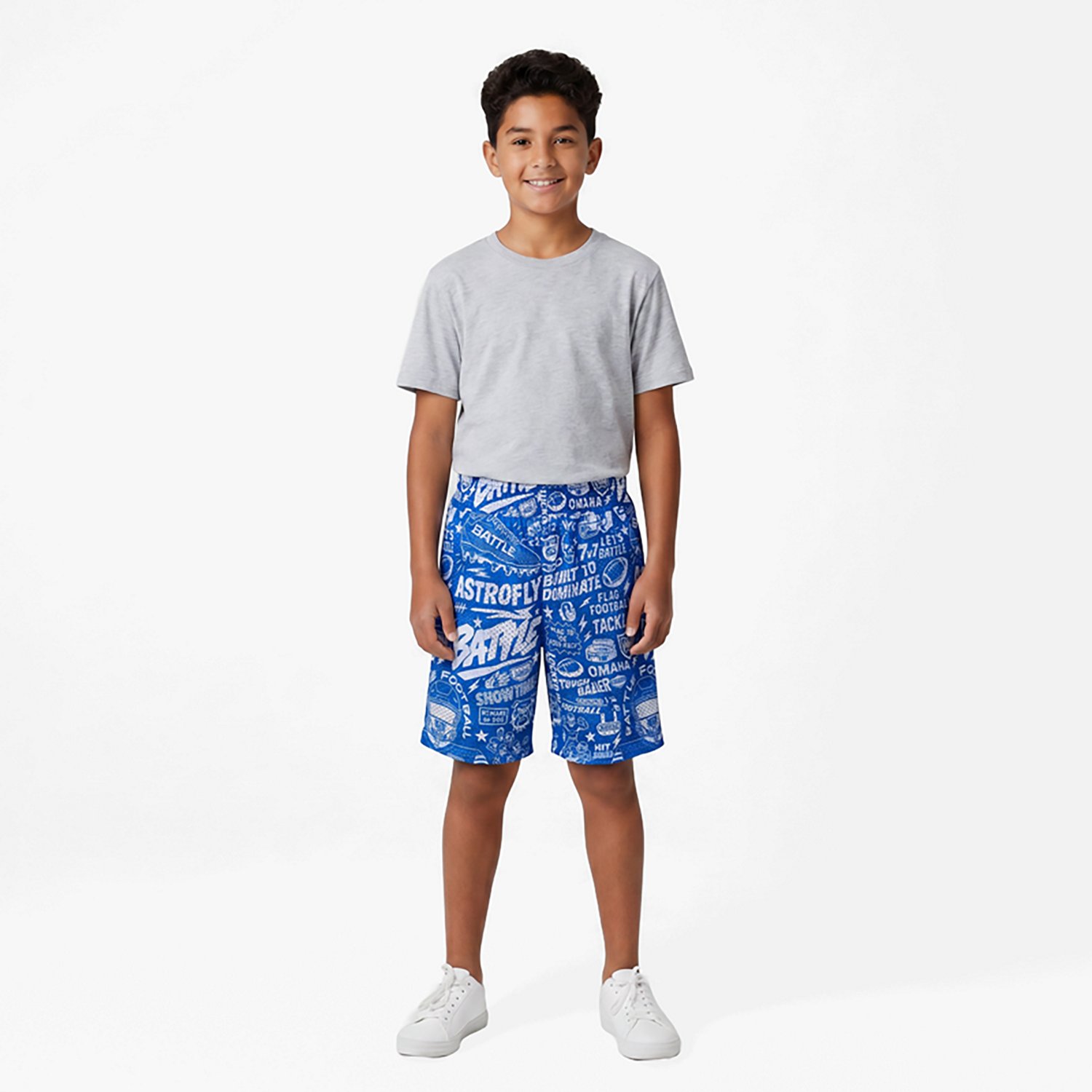 Battle Sports Collage Boys' Shorts