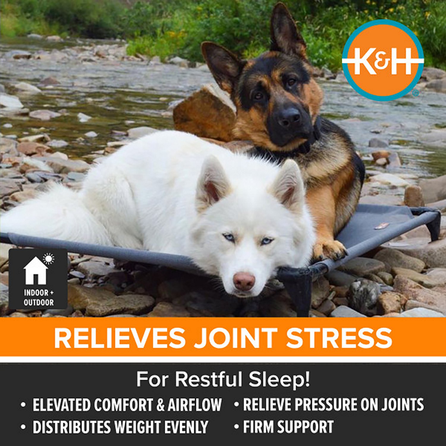 K&H Pet Products All-Weather Large Pet Cot - view number 3