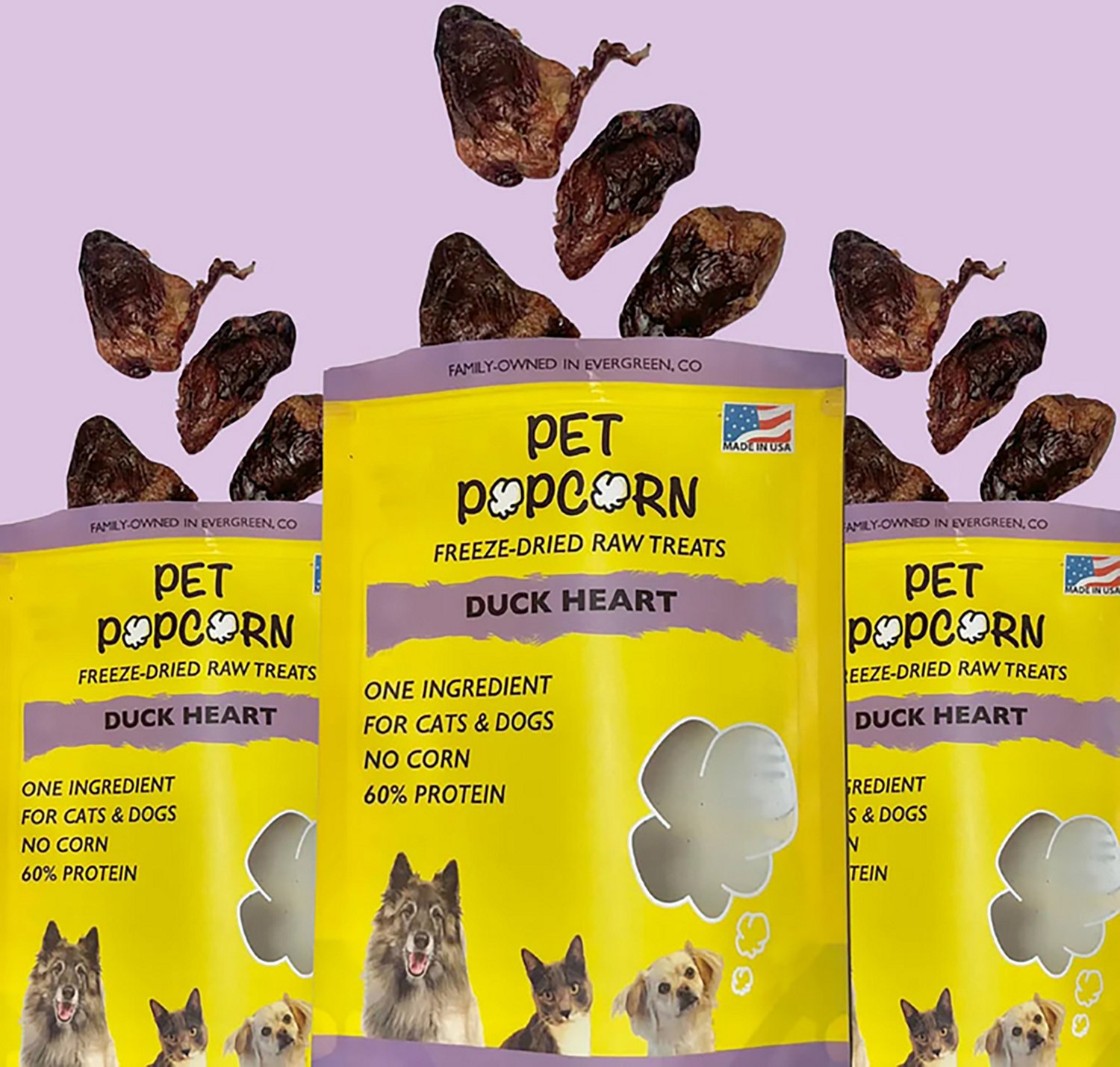 Pet Popcorn 2.5 oz Freeze-Dried Raw Dog and Cat Treats - view number 4