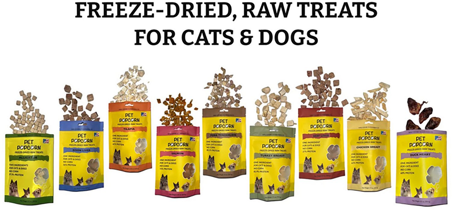 Pet Popcorn 2.5 oz Freeze-Dried Raw Dog and Cat Treats - view number 7