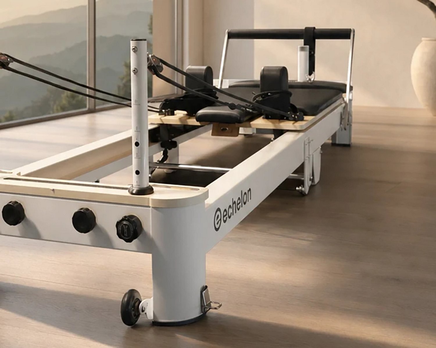 Echelon Meridian Pilates Reformer with 24 in HD Touchscreen