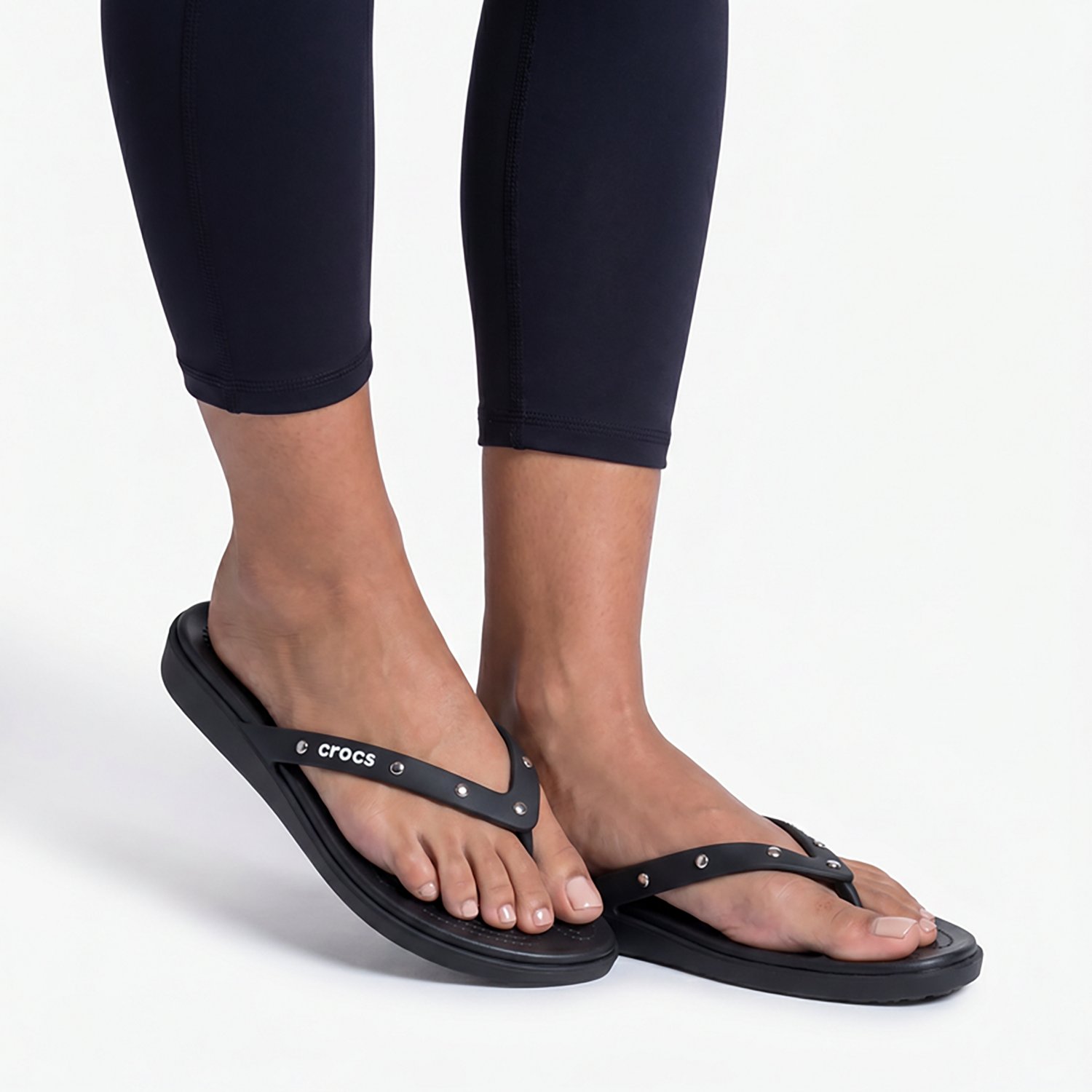 Crocs Women’s Miami Studded Flip Sandals - view number 7
