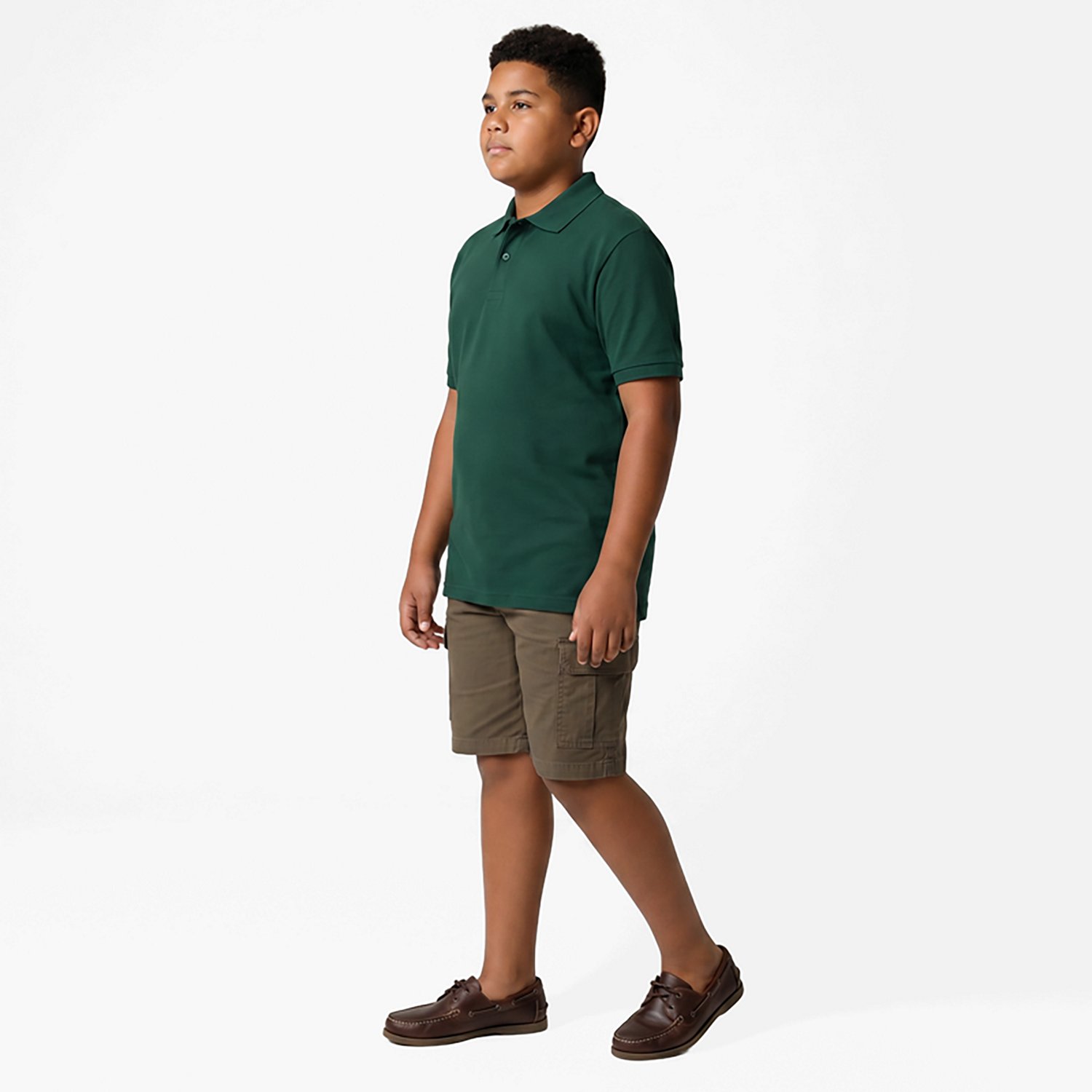 Nautica Uniforms Boys Pique Short Sleeve Polo - view number 3