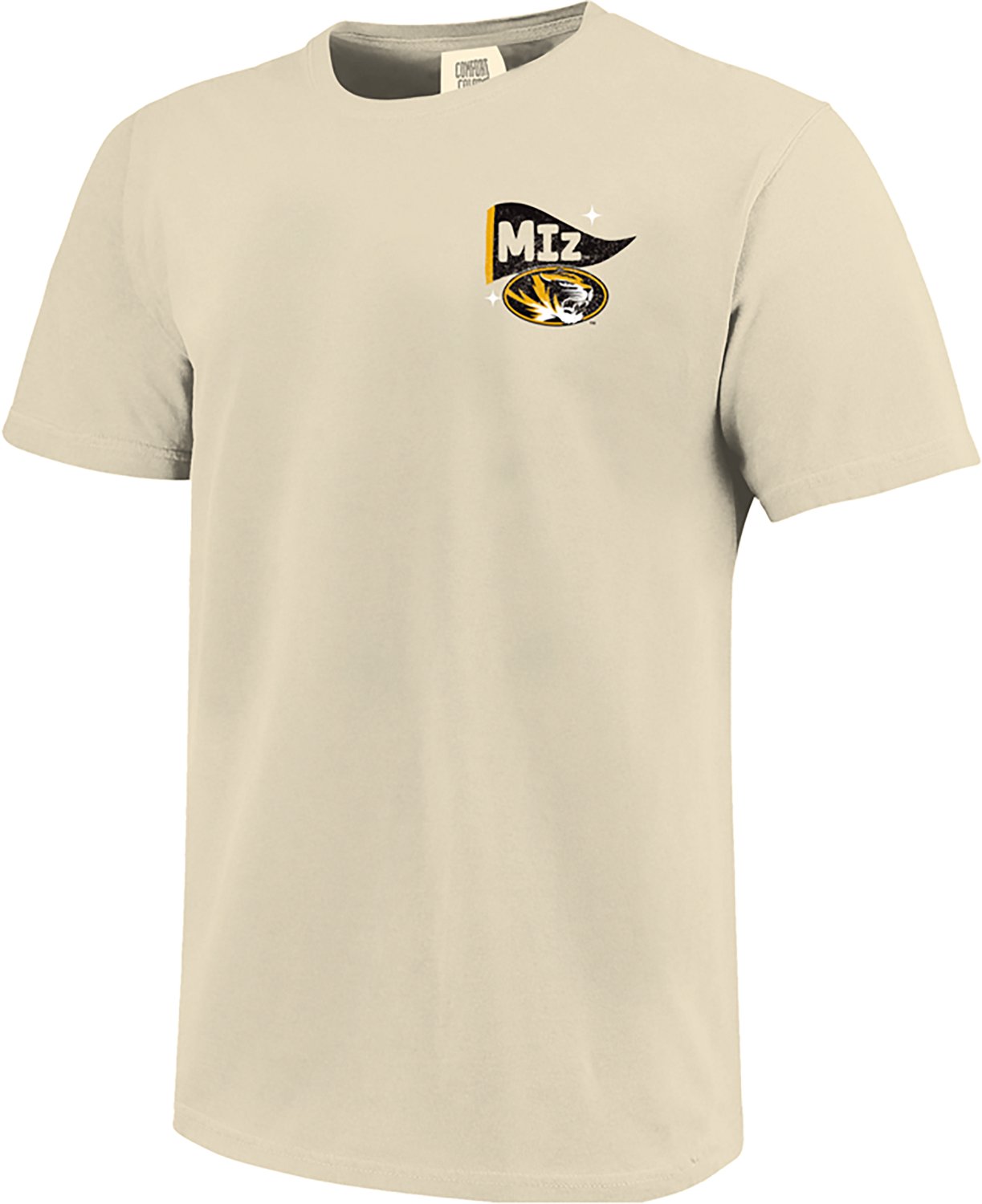 Comfort Colors Women's University of Missouri Football Sketch Script T-shirt - view number 2