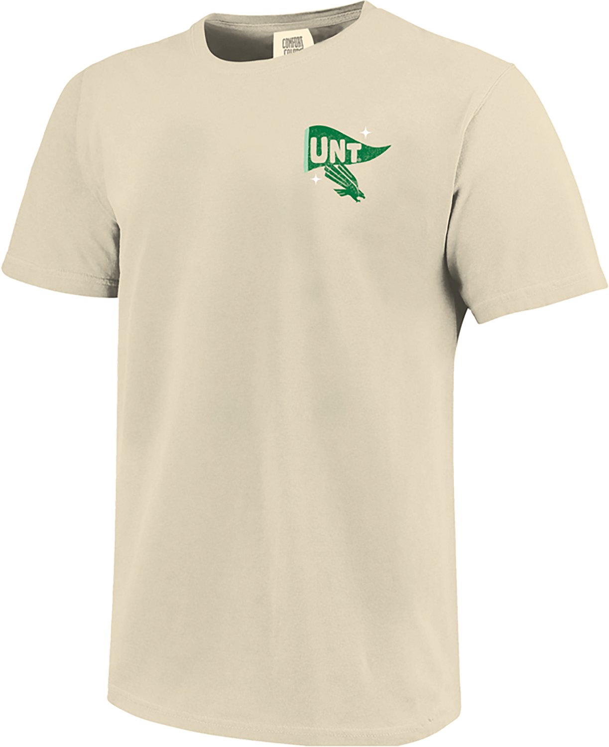 Comfort Colors Women's University of North Texas Football Sketch Script T-shirt - view number 2
