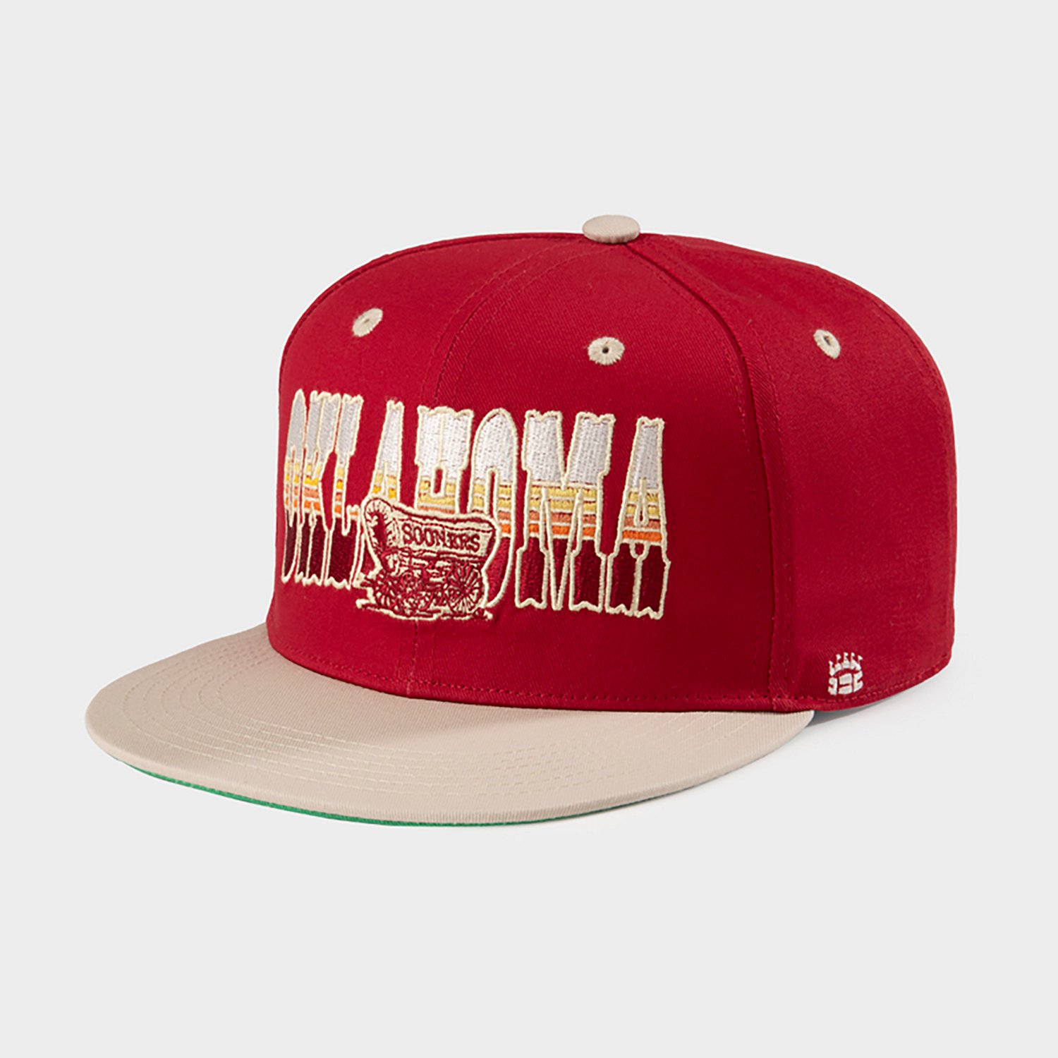 Homefield University of Oklahoma Retro Schooner 1980s Snapback Cap