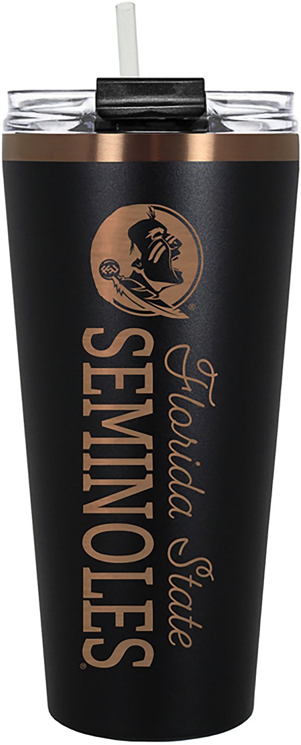 Great American Products Florida State University 32 oz Black & Copper Big Slim Tumbler