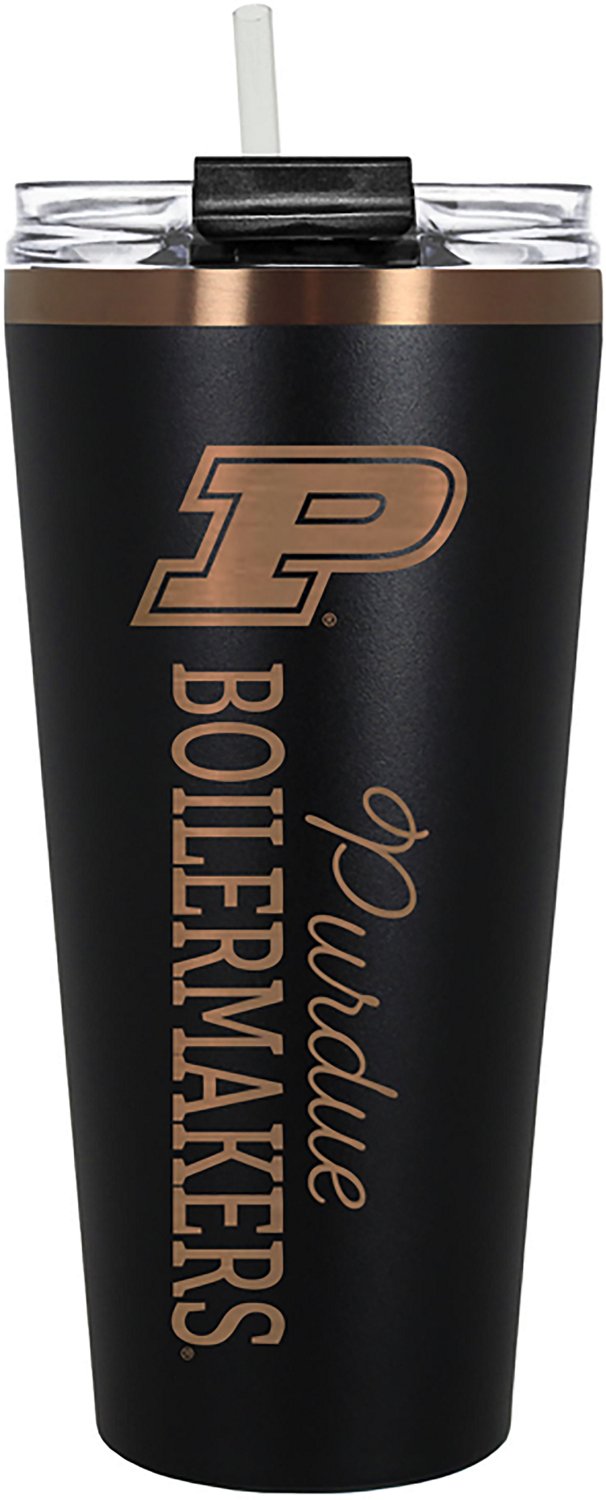 Great American Products Purdue University 32 oz Black & Copper Big Slim Tumbler