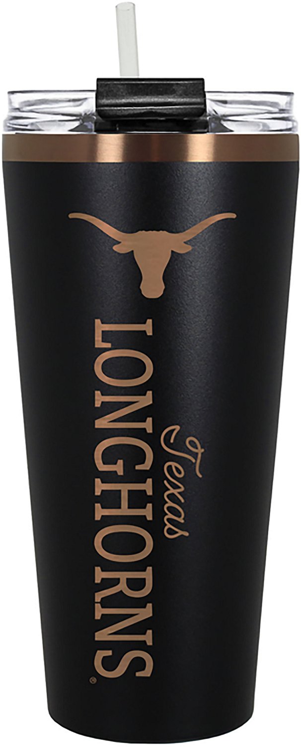 Great American Products University of Texas 32 oz Black & Copper Big Slim Tumbler