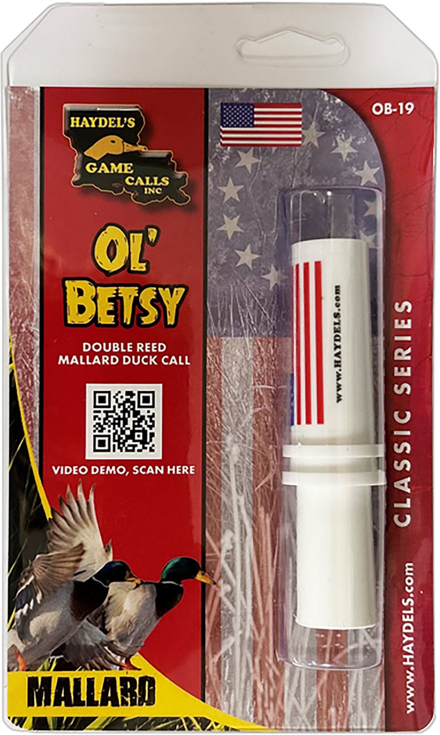 Haydel’s OB-19 Ol’ Betsy Double Reed Mallard Duck Call - view number 3