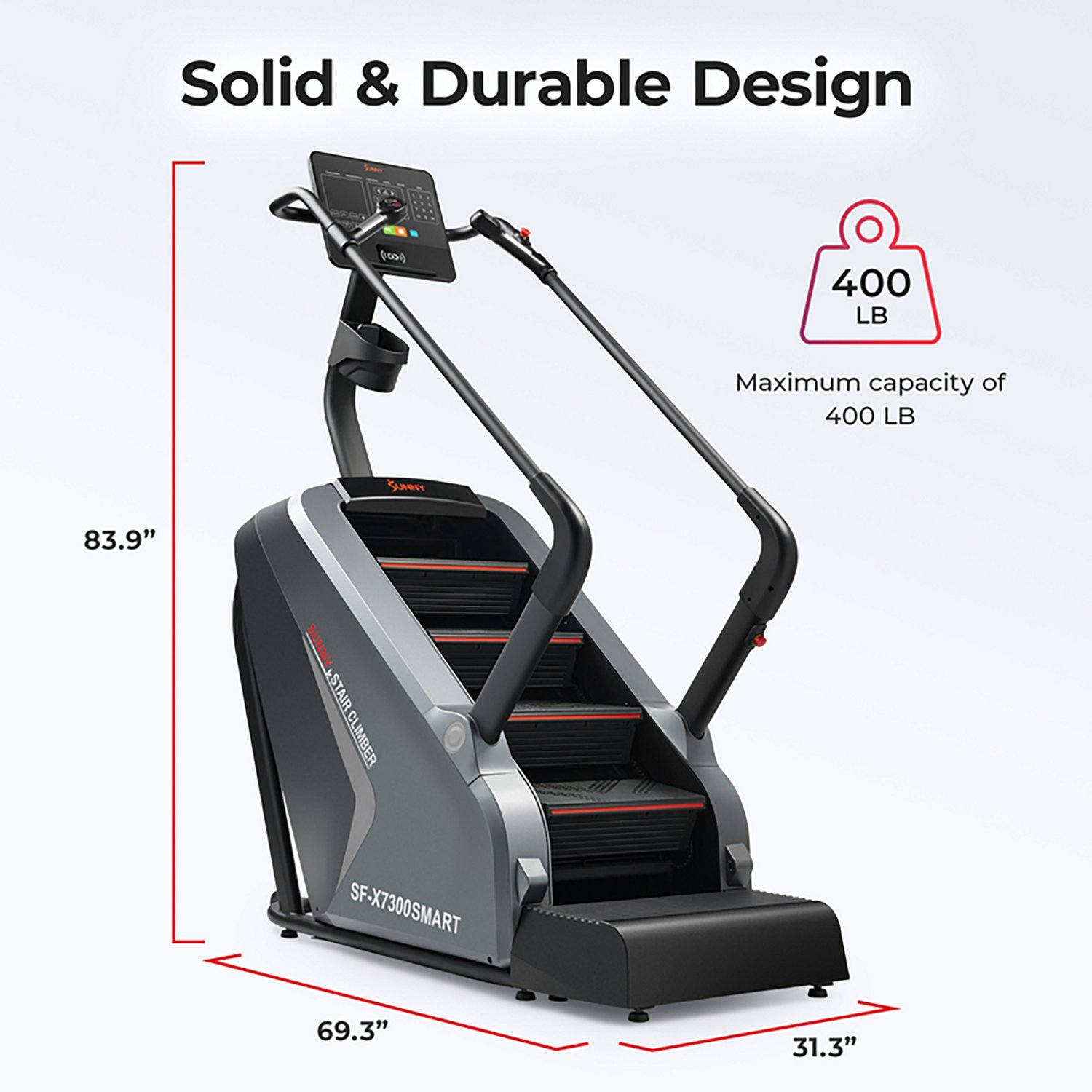Sunny Health & Fitness Premium Stepper Stair Climber - view number 5
