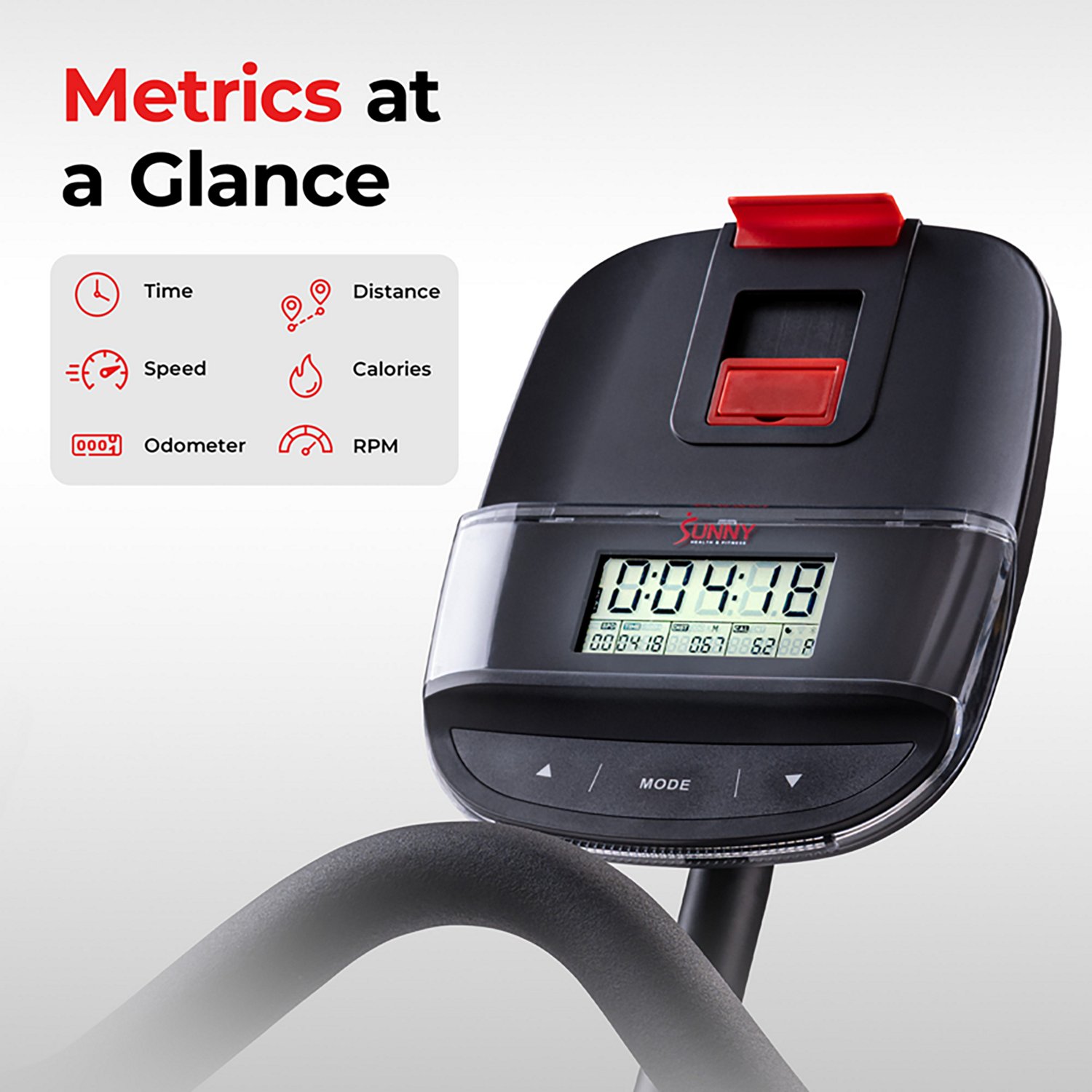 Sunny Health & Fitness Smart Magnetic Cycling Exercise Bike - view number 5