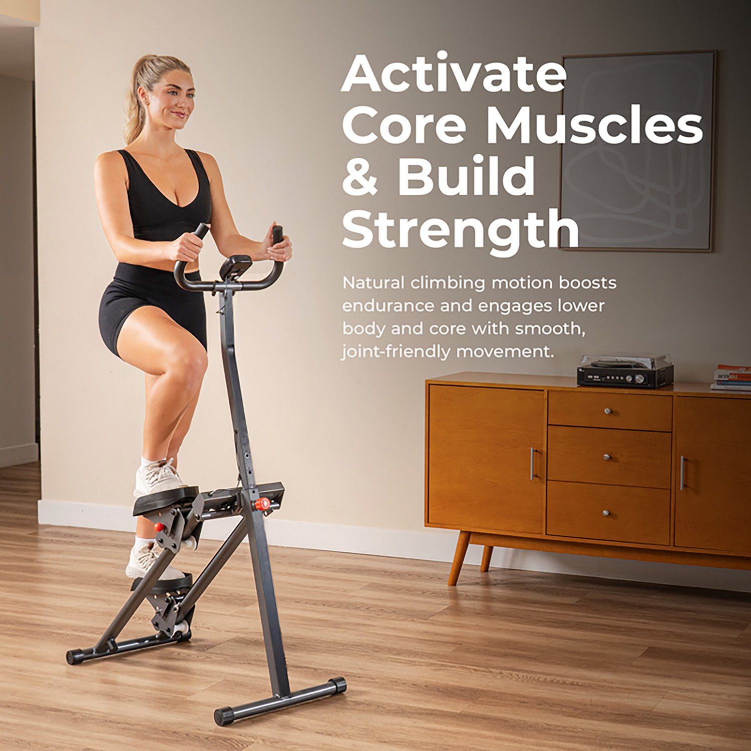 Sunny Health & Fitness Foldable Smart Cardio Step Climber - view number 2