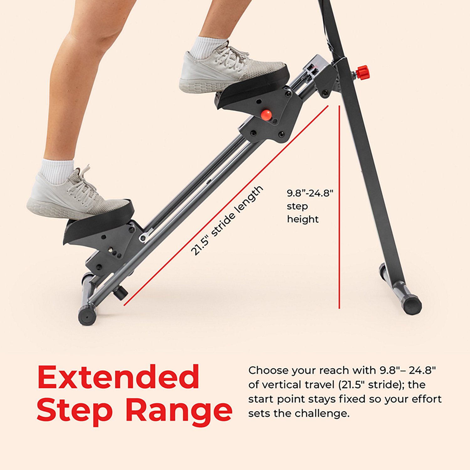 Sunny Health & Fitness Foldable Smart Cardio Step Climber - view number 4