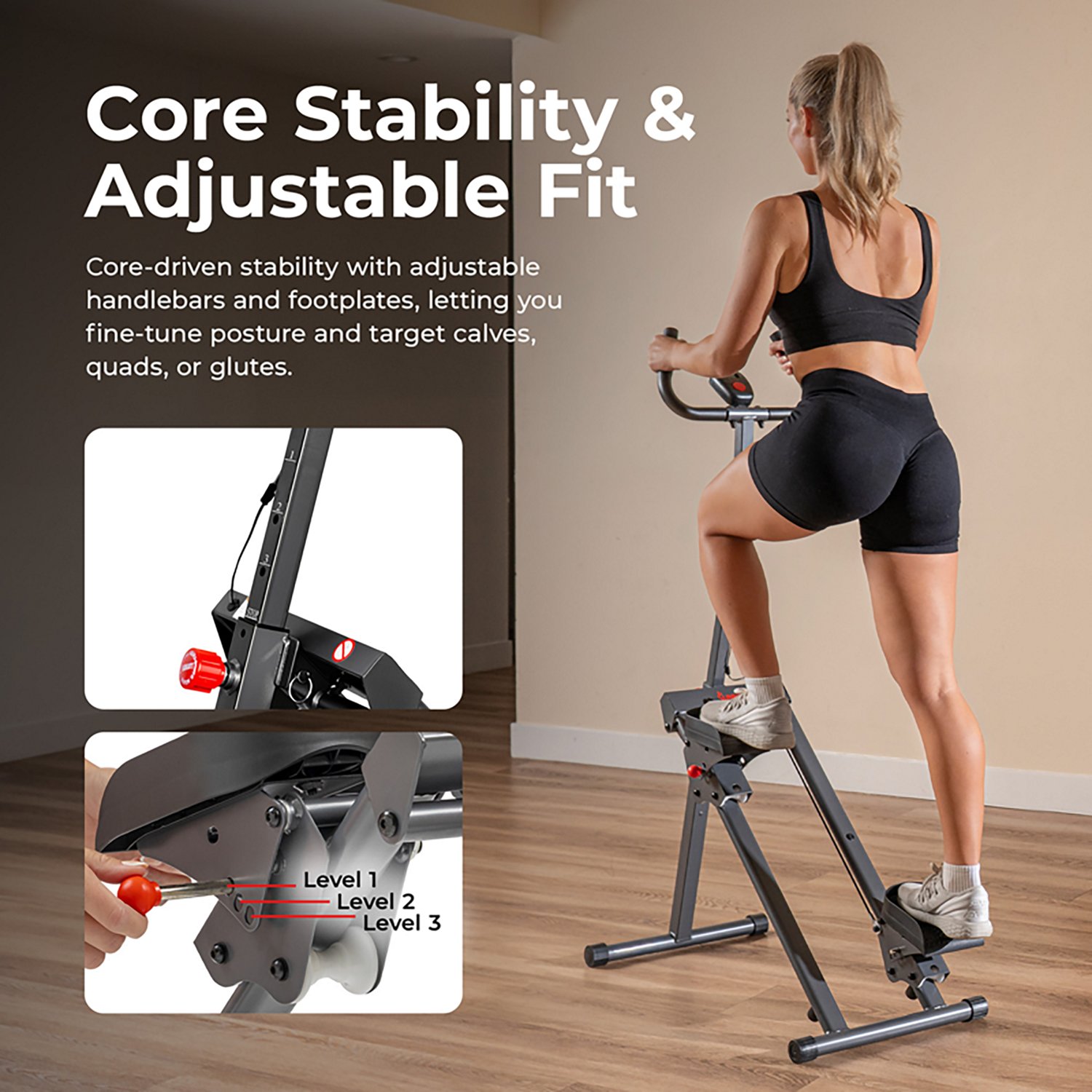 Sunny Health & Fitness Foldable Smart Cardio Step Climber - view number 5