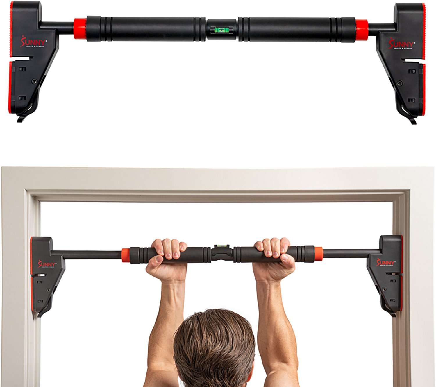 Sunny Health & Fitness Adjustable Doorway Pull Up Bar