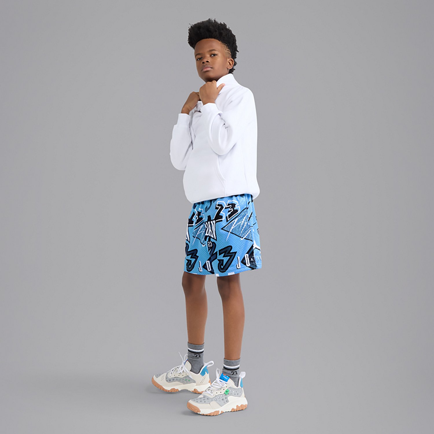 Jordan Boys' Dynasty Printed Shorts 6.5 in - view number 3
