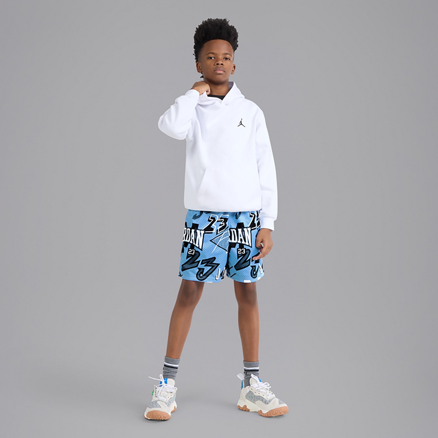 Jordan Boys' Dynasty Printed Shorts 6.5 in - view number 4