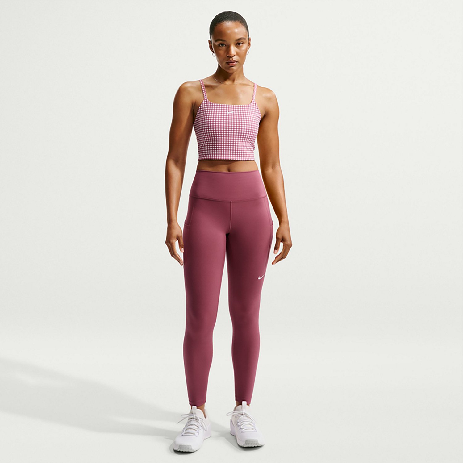 Nike Women's Dri-FIT Gingham Sports Bra