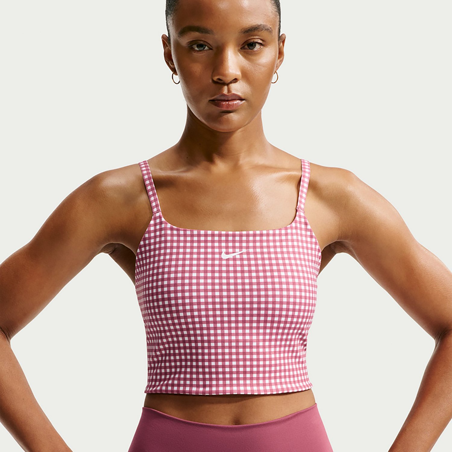 Nike Women's Dri-FIT Gingham Sports Bra - view number 3